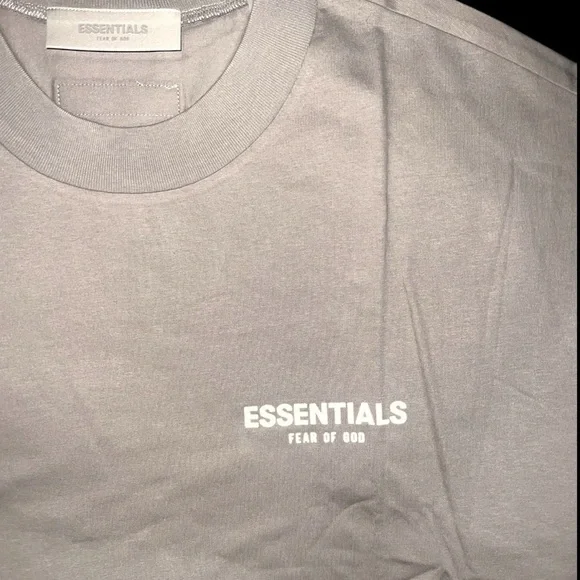 Essentials Fear of God Essentials Tee/ T-shirt | Color: "Desert Taupe | NEW/NWT - Picture 4 of 9